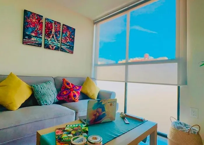 Cozy 2 Bedrooms 18 Min Away From The Airport * Mexico City